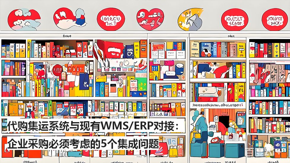 代购集运系统与现有WMS/ERP对接：企业采购必须考虑的5个集成问题