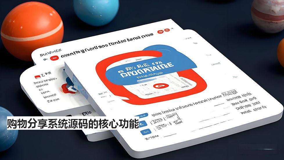 购物分享系统源码的核心功能