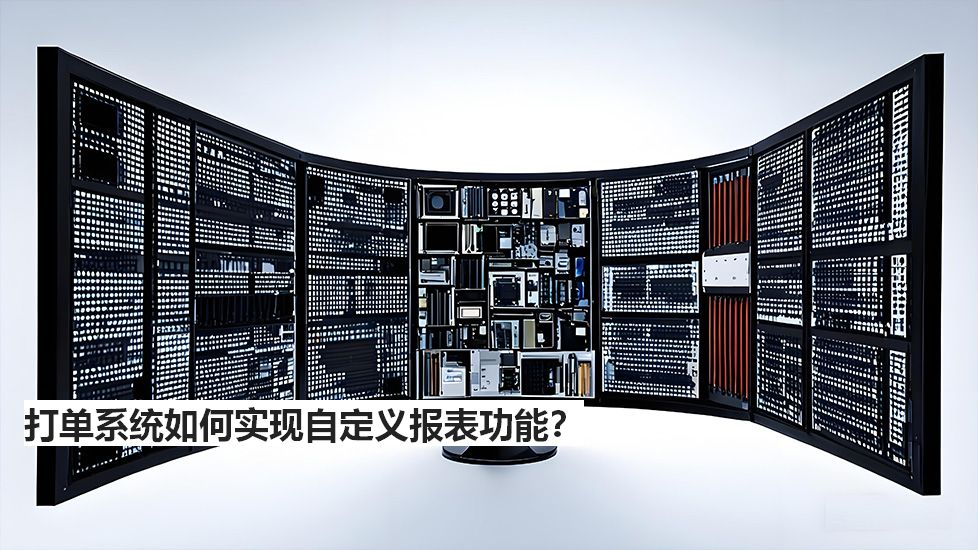 打单系统如何实现自定义报表功能？