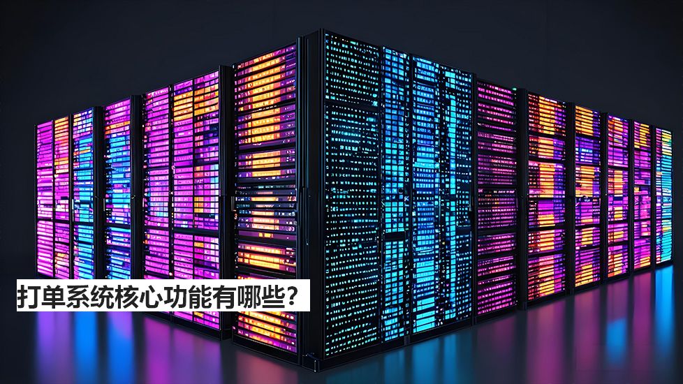 打单系统核心功能有哪些？